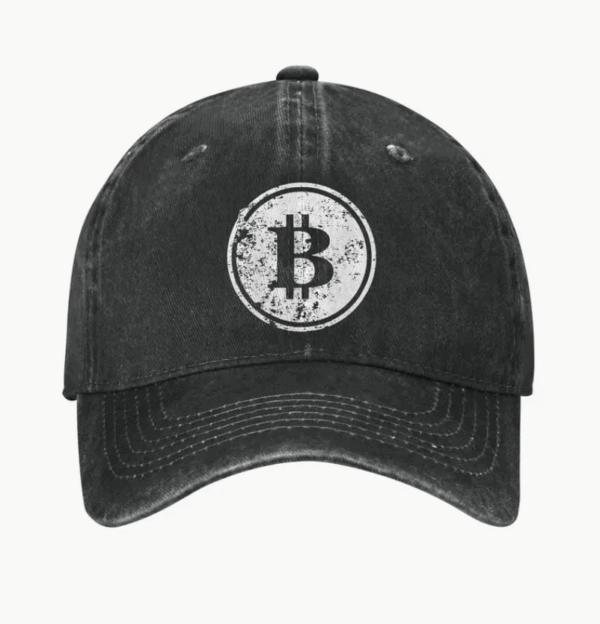 Baseball cap with Bitcoin logo - Image 7