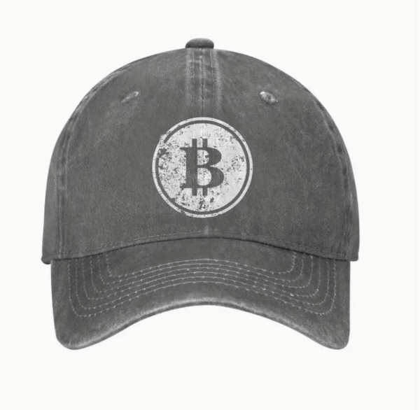 Baseball cap with Bitcoin logo - Image 6